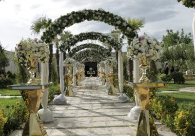 برگزاری مراسم عروسی در باغ مختلط