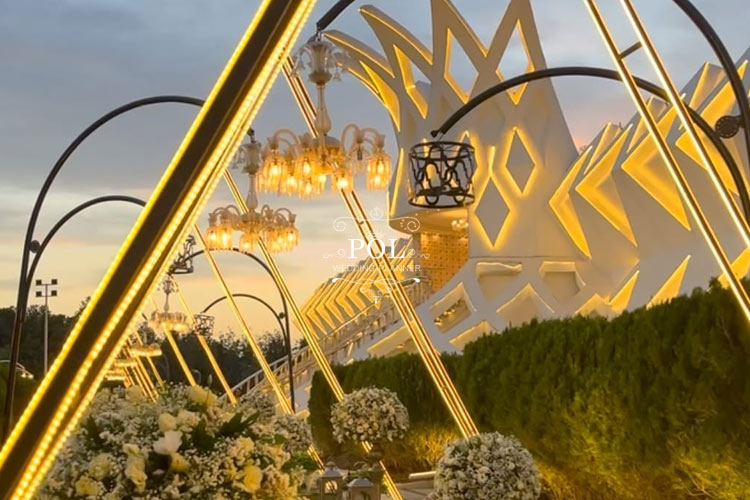 قیمت تالار تاج گرمدره