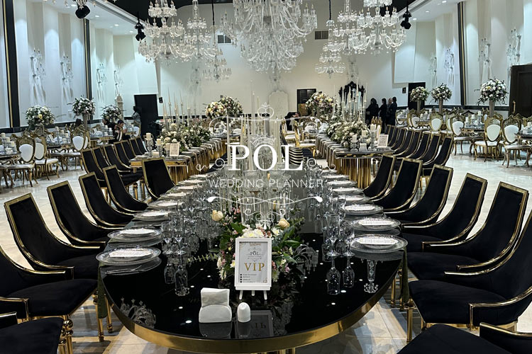 قیمت تالار عروسی برای 200 نفر