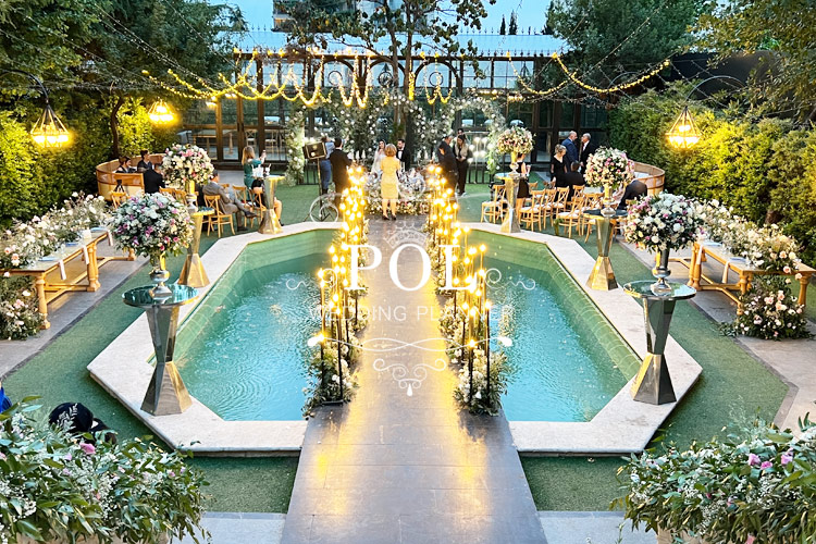 طراحی و چیدمان در روف عقد