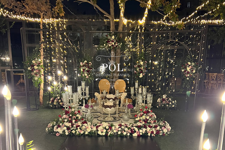 لیست روف گاردن عقد تهران