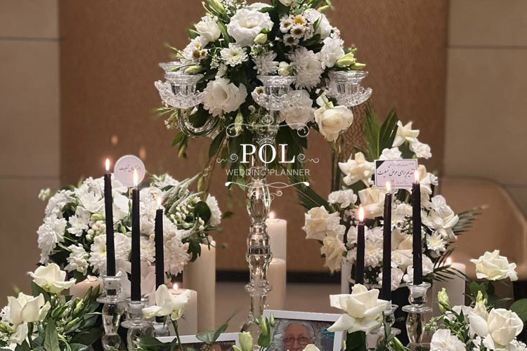 تزئینات و گل آرایی ختم